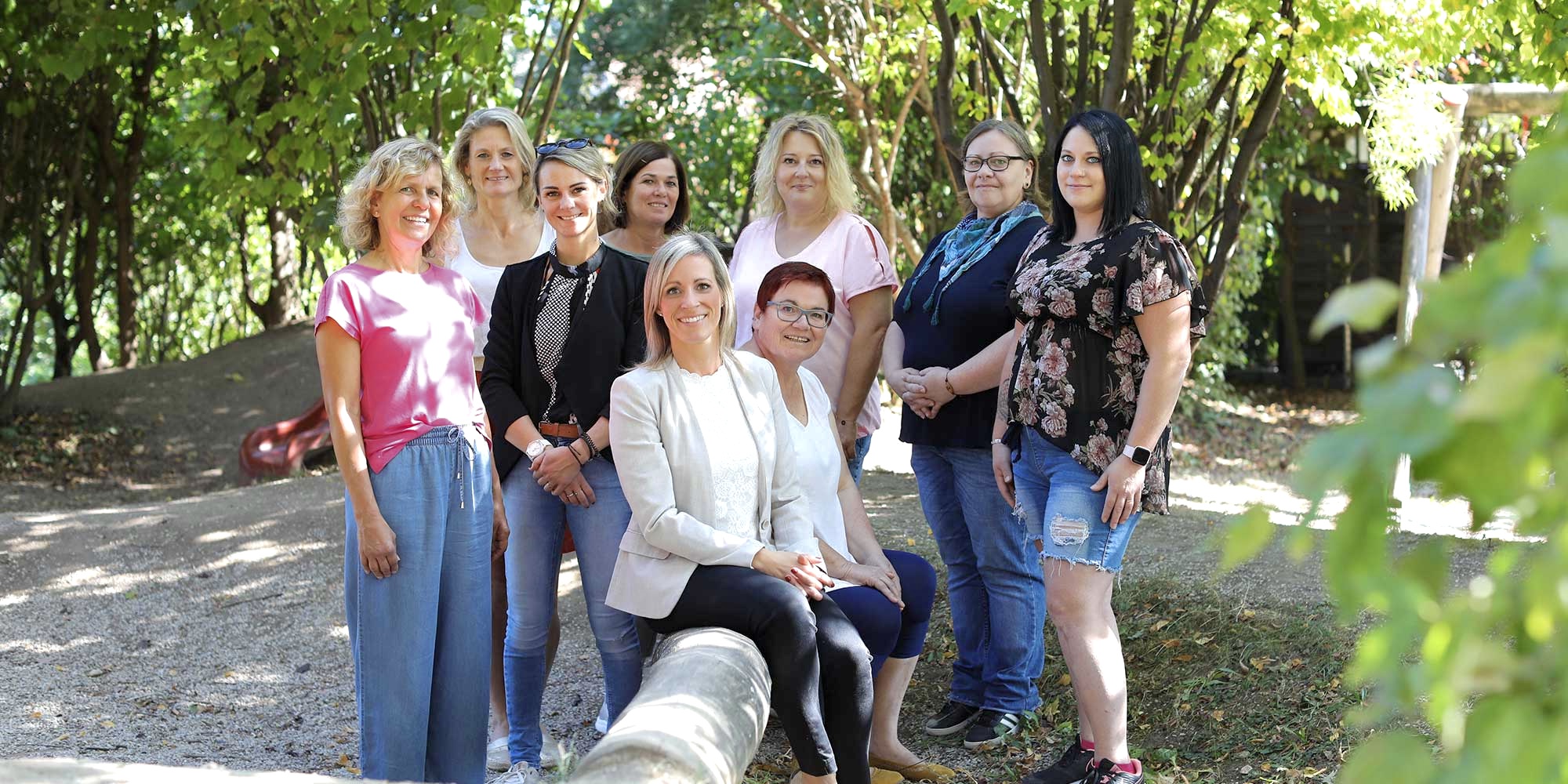 Teamfoto Kinderkarten Würflach