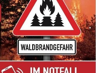 Erhöhte Waldbrandgefahr!