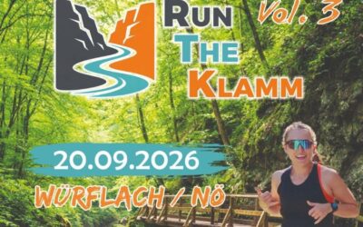 Run The Klamm – Klammlauf, Sonntag 20.9.2026